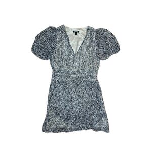 Express Black And White Pattern Mini Dress, Size M